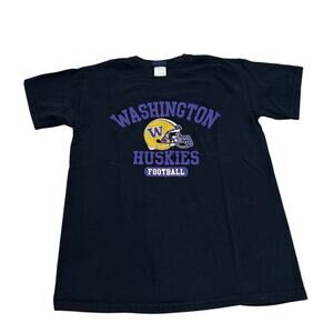 Vintage Y2K Washington Huskies Football T Shirt OVB Medium NCAA